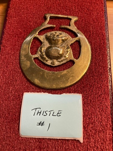 Vintage horse brasses - vintage,