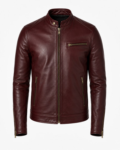 Men oxblood real - oxblood, lambskin