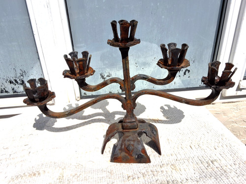 Vintage hand forged - hand, gothic
