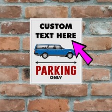 Custom Text Man Cave Metal