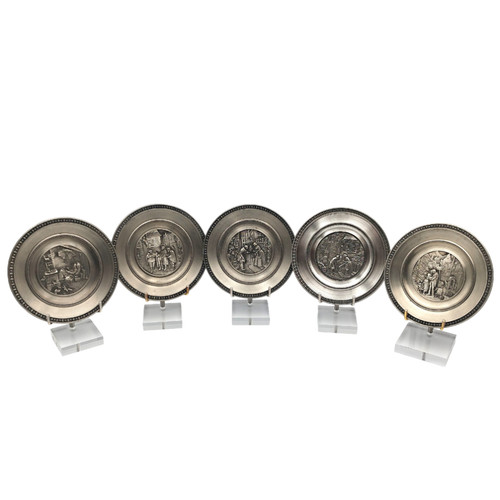 Set carl spitzweg - carl, pewter
