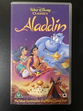 Aladdin (VHS) 1992 Walt Disney