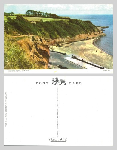 Postcard orcombe point - -,