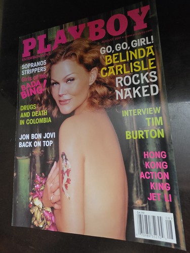 Playboy magazine august 2001 - playboy,