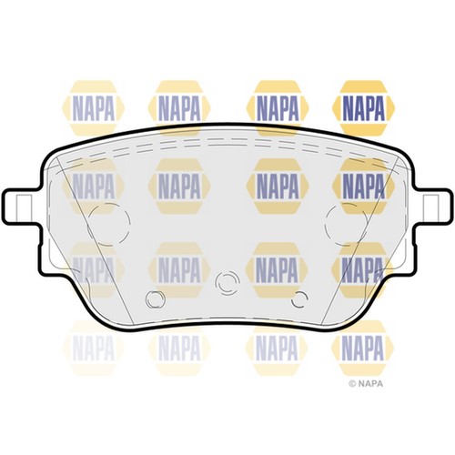 Brake pads set for mercedes - set,