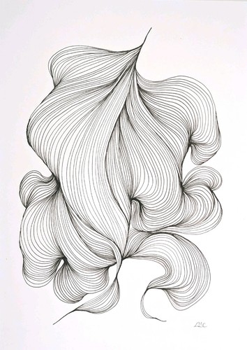 Hand drawn line - , art