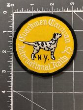 Vintage Coachmen Caravan International Rally 75 Dalmatian Logo Patch 1975 NY RV