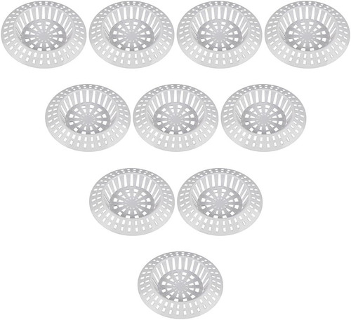 10pcs plastic sink strainers - 10pcs,
