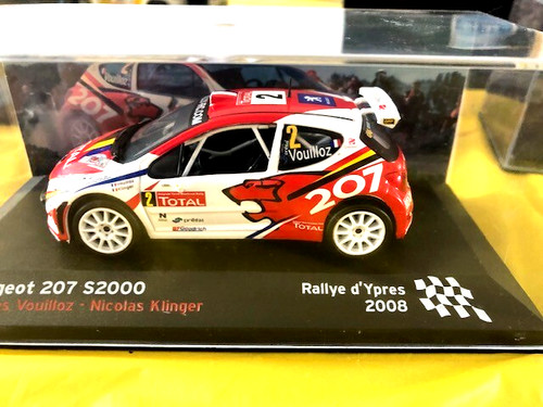 Peugeot 207 s2000 rally - 1/43,