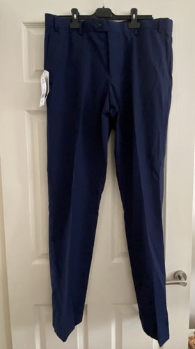 Men next bright blue suit - bright,