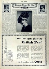 Original Old Antique Print