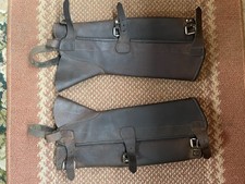 Machiavelli Mini Chaps Size 1 Brown Leather.