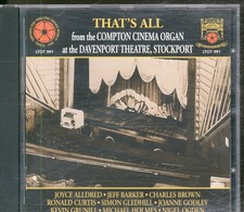 LTOT991 Various Artists That's All From the Compton Cinema Organ CD UK