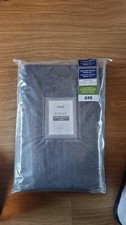 DUNELM Curtains Grey Textured