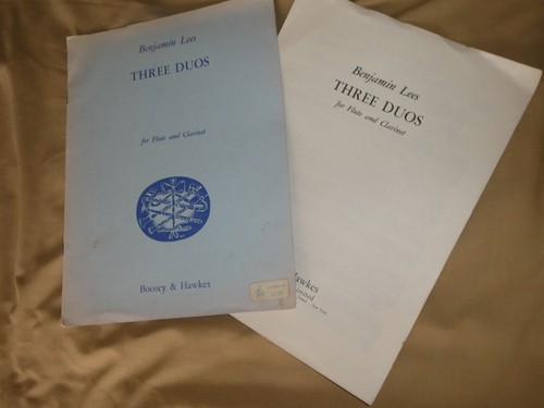 Benjamin lees three - -, duos