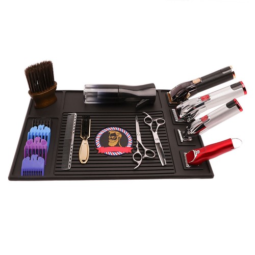 New barber tools mat - new,