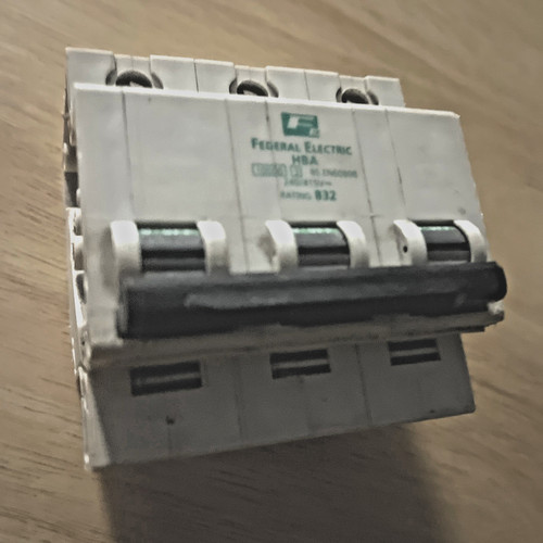 Federal electric mcb - electric, amp