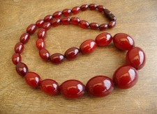 Antique Art Deco Cherry Amber