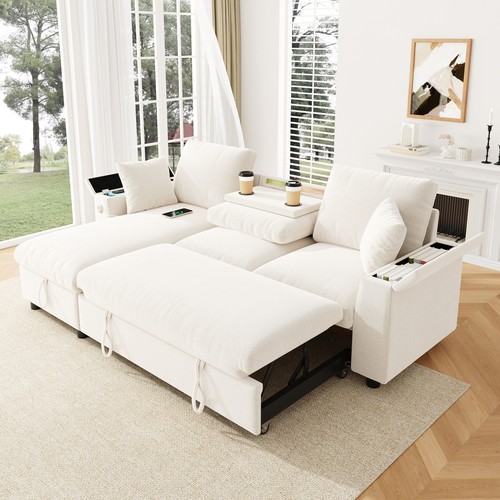 Corner sofa bed shaped - corner,
