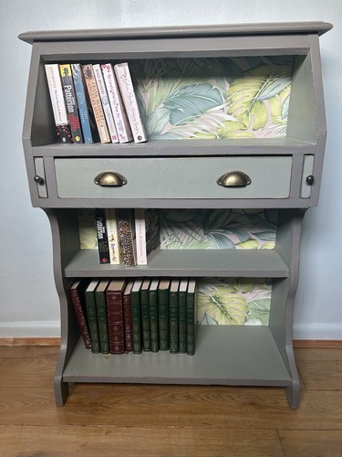 Painted shelving unit - shelving, /