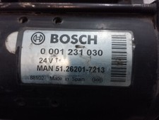 Starter Motor 24V for Man truck Genuine BOSCH 0001231030