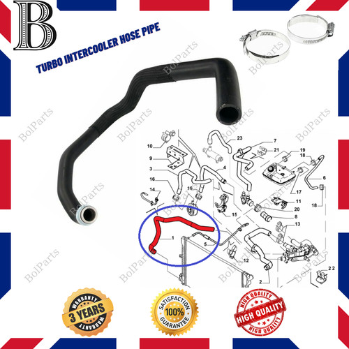 Turbo intercooler hose pipe - turbo,