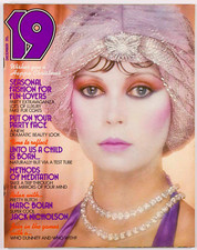 BIBA Marc Bolan JACK NICHOLSON 19 magazine Dec 1974 WESTWOOD McLAREN SEX SHOP UK