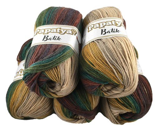 Rainbow wool pack 100g - pack, 5