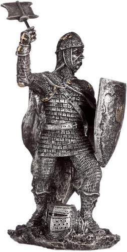 Medieval knight figurine - figurine, resin