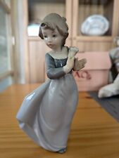 1988 NAO LLADRO Girl On Windy
