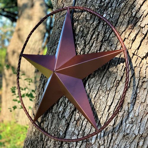 Rustic dimensional barn - star,