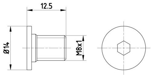 Textar tpm0002 bolt brake - textar,