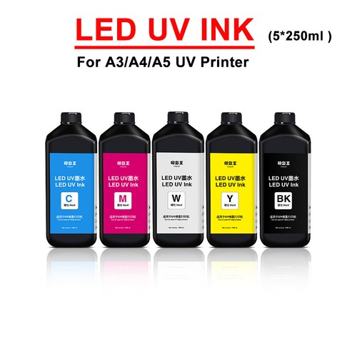 Bottles 250ml ink refill - uv,