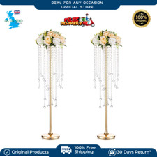 Tall Vases Wedding Centrepiece
