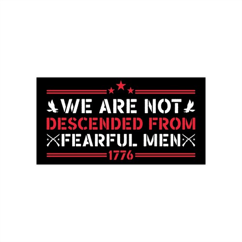 Are not descended - not, from