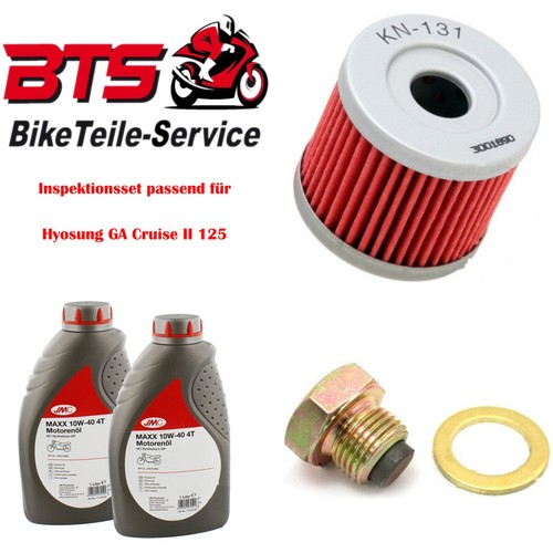 Set oil filter drain plug - drain,