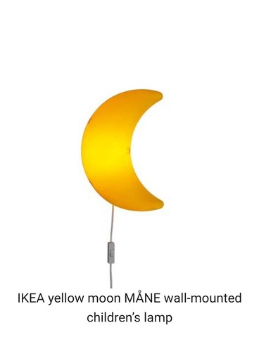 Ikea smila wall - wall, yellow