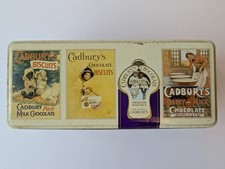 Cadbury’s Fingers Empty Tin – 150g Vintage Collectible Storage Tin 90s