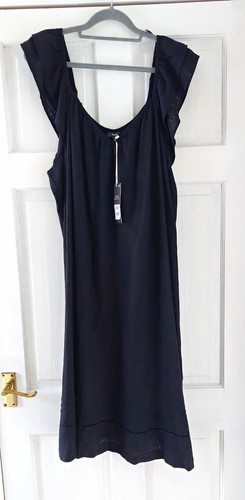 Next black neck linen blend - next,