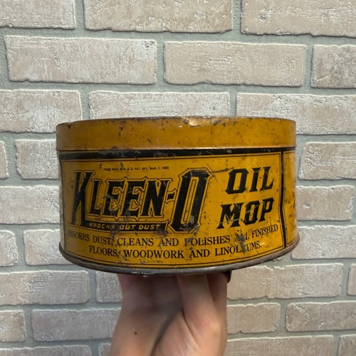 Old advertising tin - tin, kleen-o