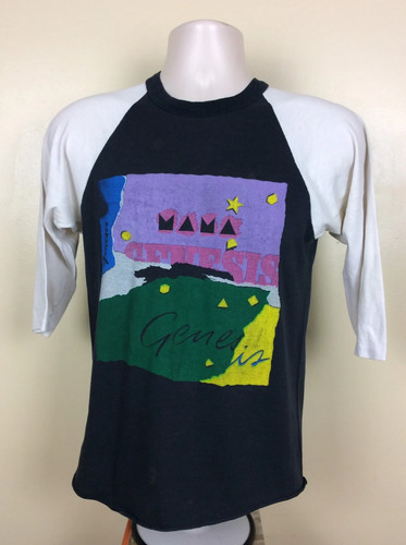 Vtg 1983 genesis mama - genesis, raglan