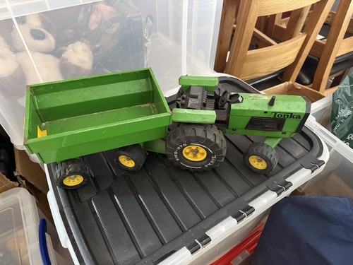 Vintage tonka mighty tractor - vintage,