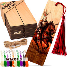 72 Pcs Thin 1,5 Mm Wood Blank