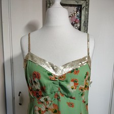 TONIA BASTYAN Silk Slip Dress