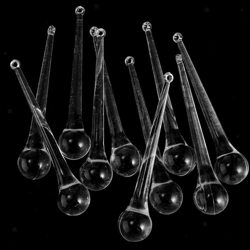 10pcs crystal raindrop - crystal,