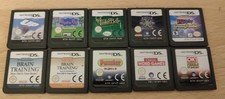Joblot Bundle of *10* Nintendo DS games CART ONLY 