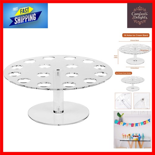 Elegant acrylic hole ice - 16-hole,