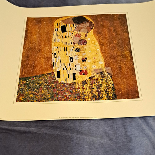 Gustav klimt the kiss art - kiss,