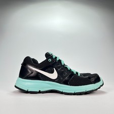 Nike Air Relentless 2 Black Teal Blue Running Shoes 512083-003 Women's Size 7.5
