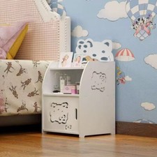 Kids Childern Night Stand Open